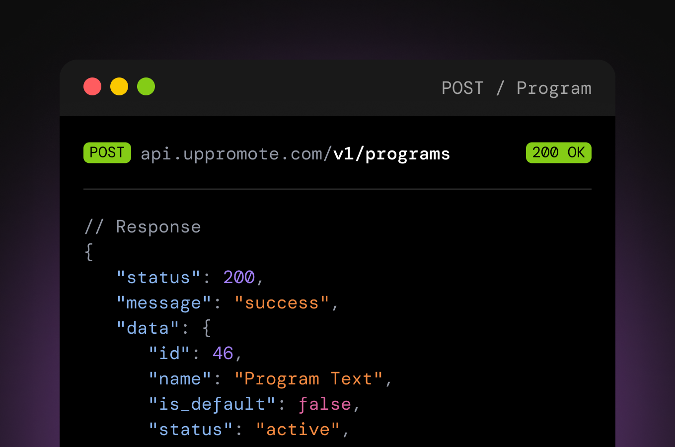 API & Webhook