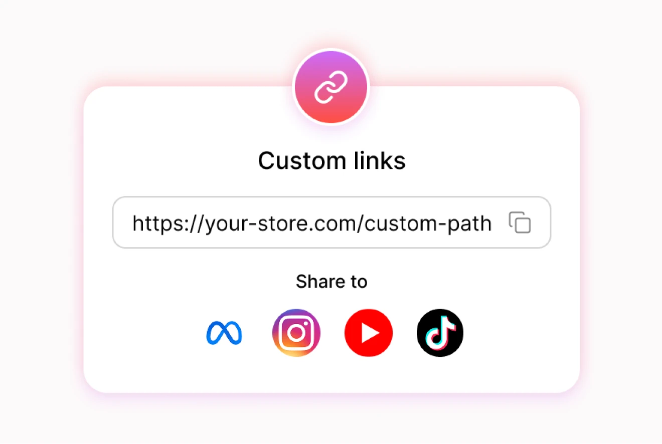 Personalised affiliate referral links