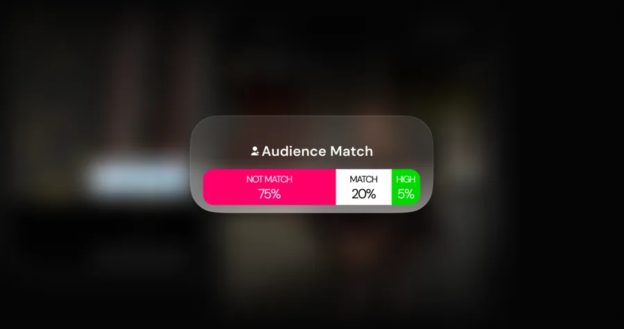 Low audience match
