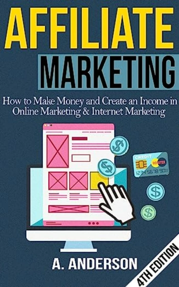 The front cover of the affiliate marketing book by Andy Anderson