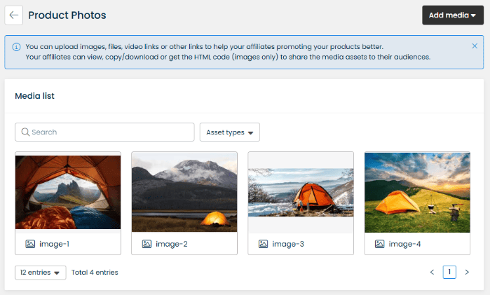 outdoor affiliate program guide