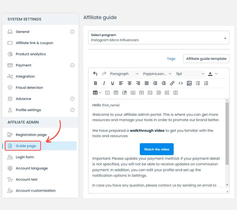 Types of Affiliate Partners