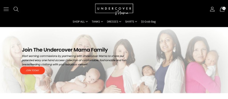 Undercover Mama is top 2 Affiliate Programs for Mom Bloggers