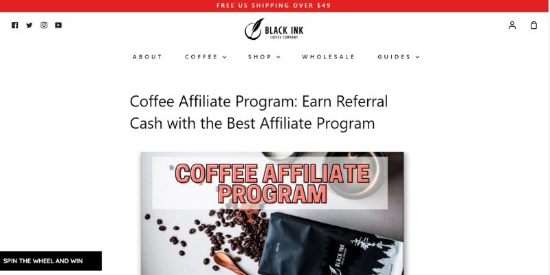 Coffee Affiliate Programs 13