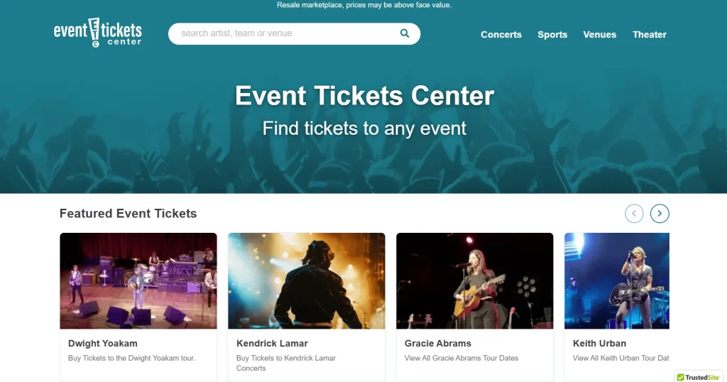 event ticket affiliate programs