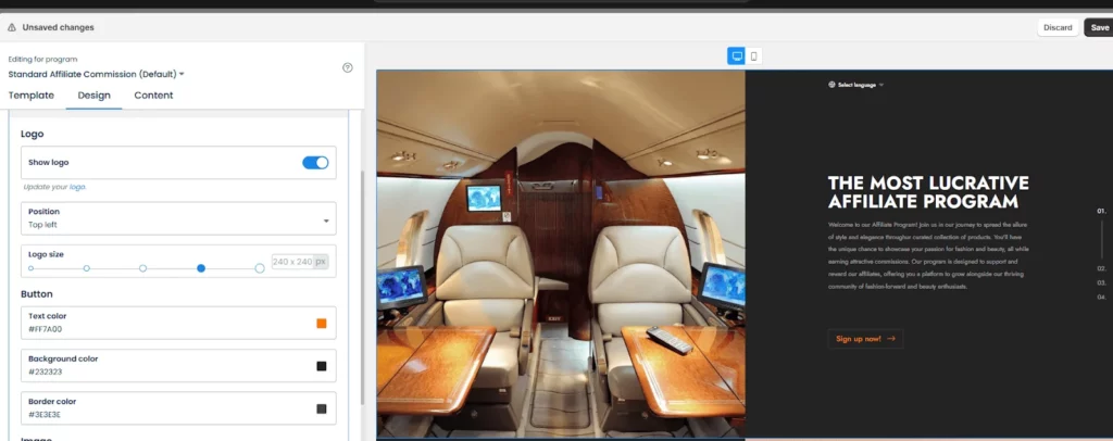 private jet affiliate program guide