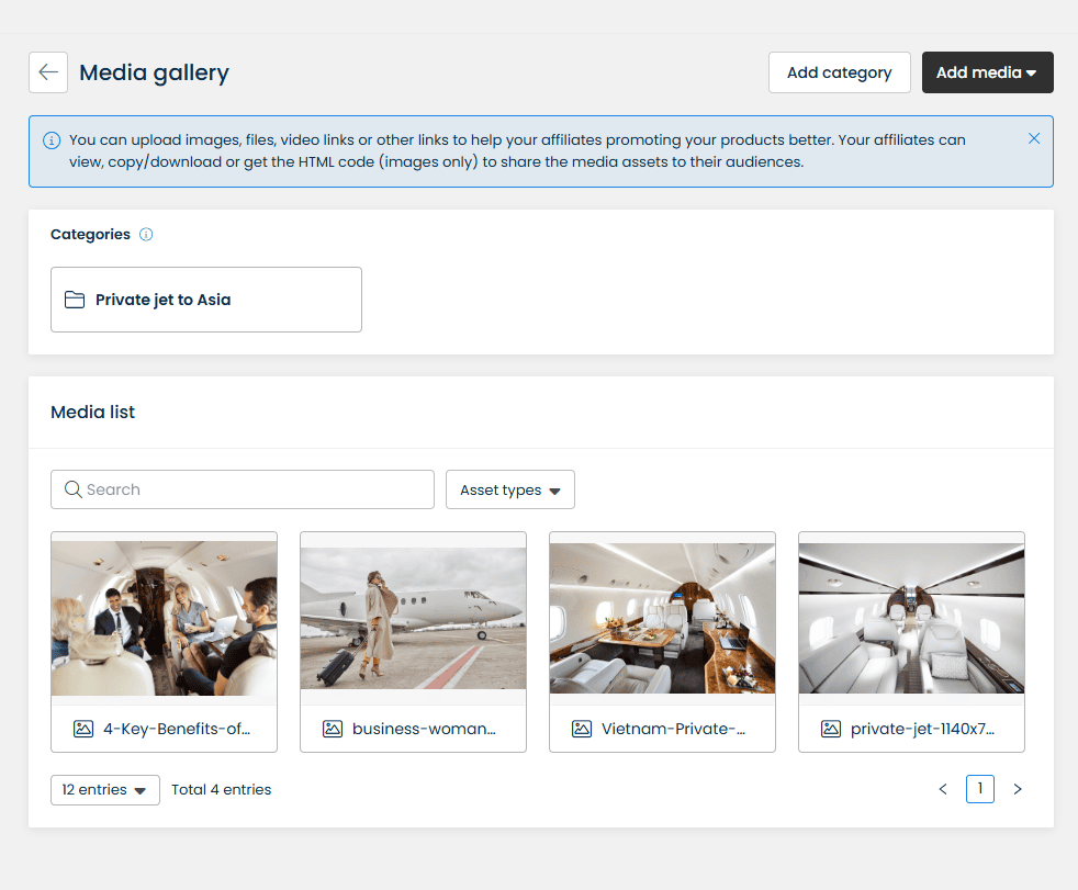 private jet affiliate program guide