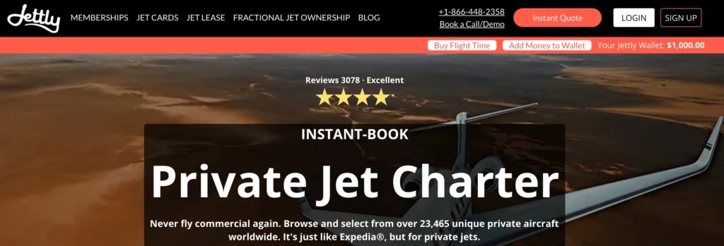 Best private jet Affiliate Programs