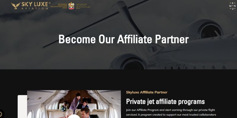 Private Jet Affiliate Programs 9