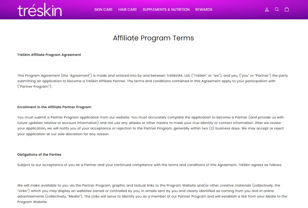 An In-house Affiliate Program