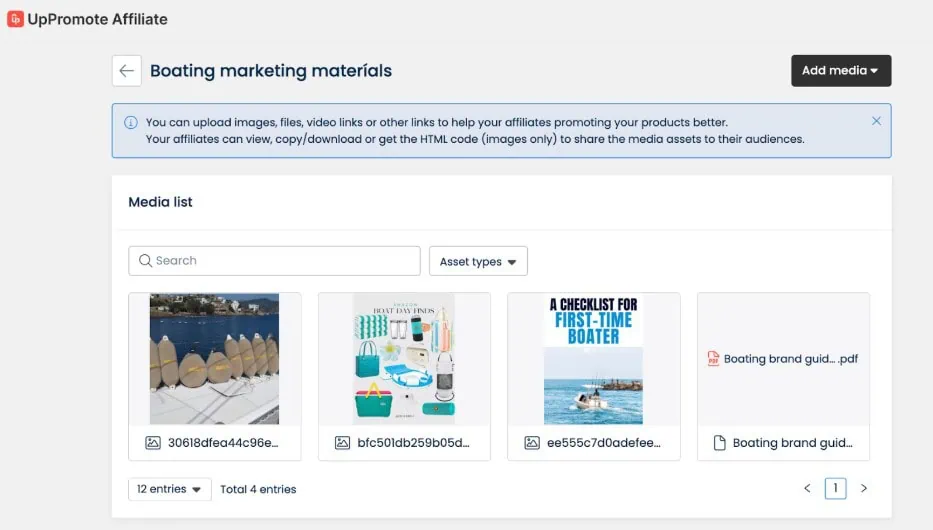 boating affiliate program guide