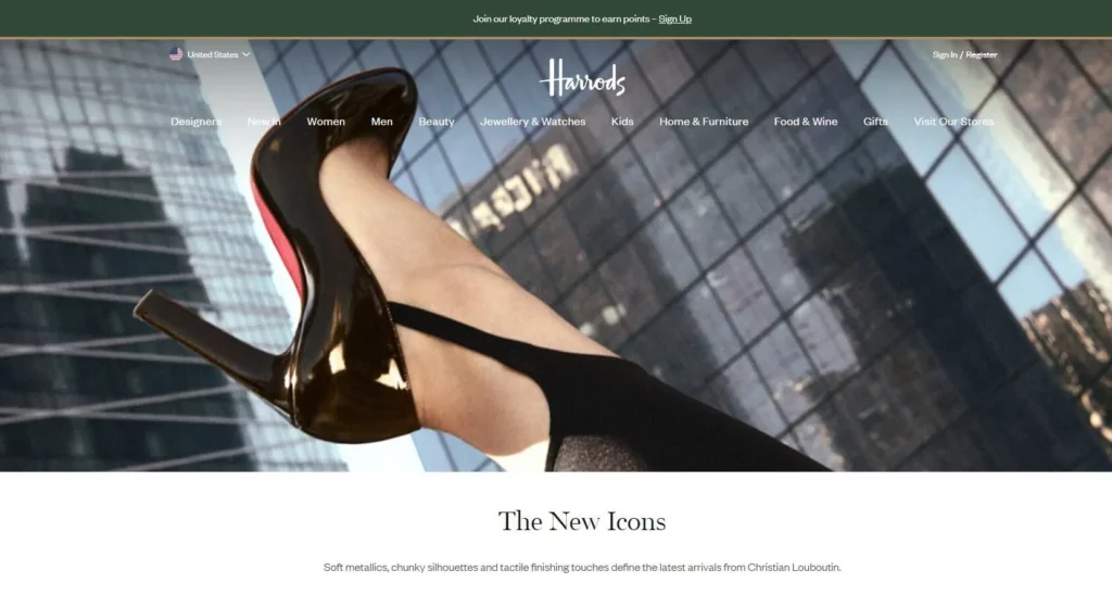 Harrods Affiliate Program