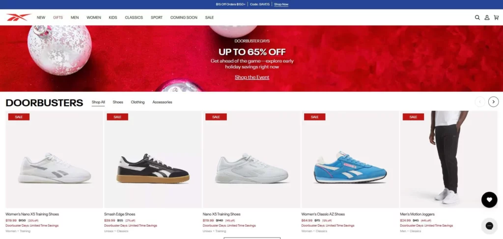 Reebok Affiliate Program