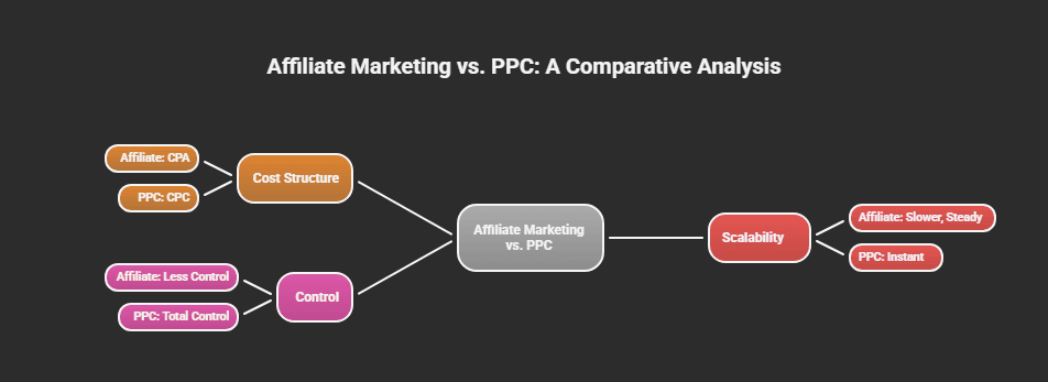 Affiliate Marketing vs. PPC (Pay-Per-Click)