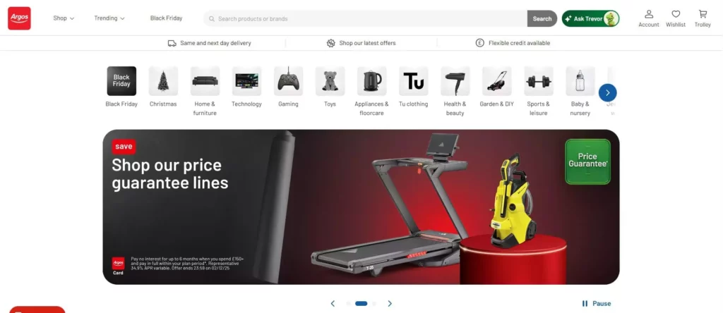 Argos Affiliate Program