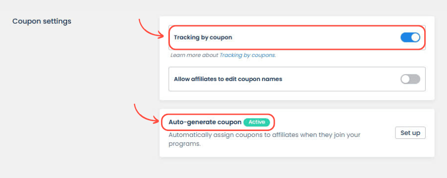 affiliate code 13