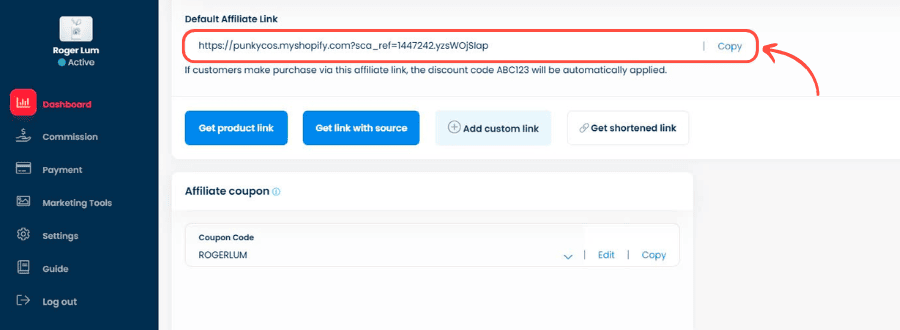 how to create affiliate link 7
