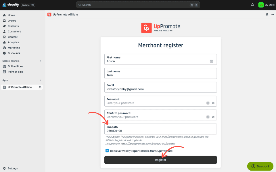 create an affiliate program 22