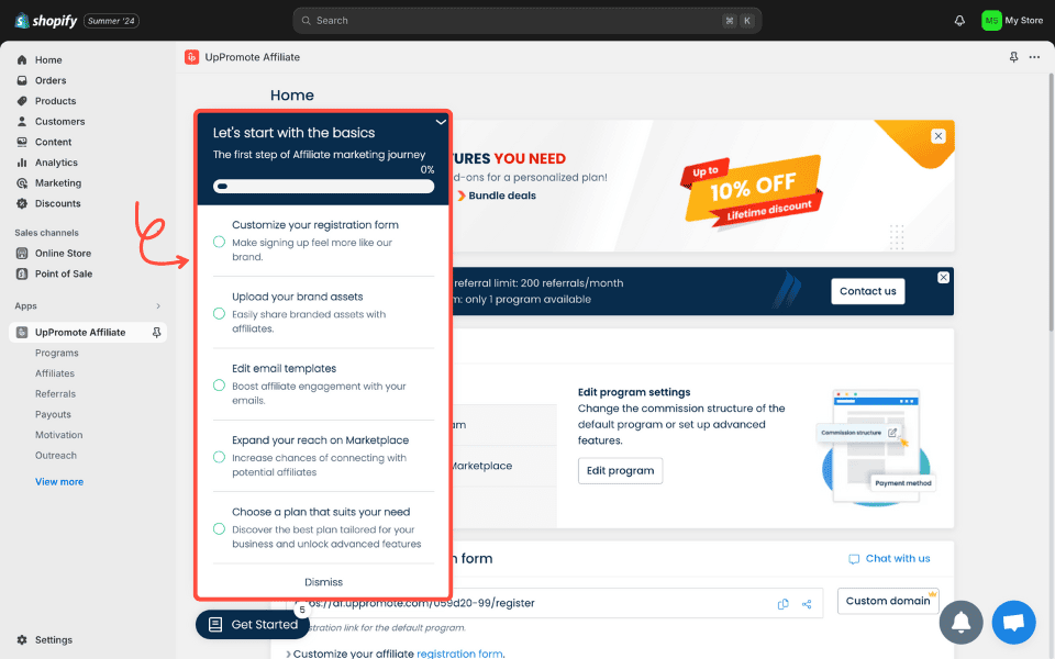create an affiliate program 26