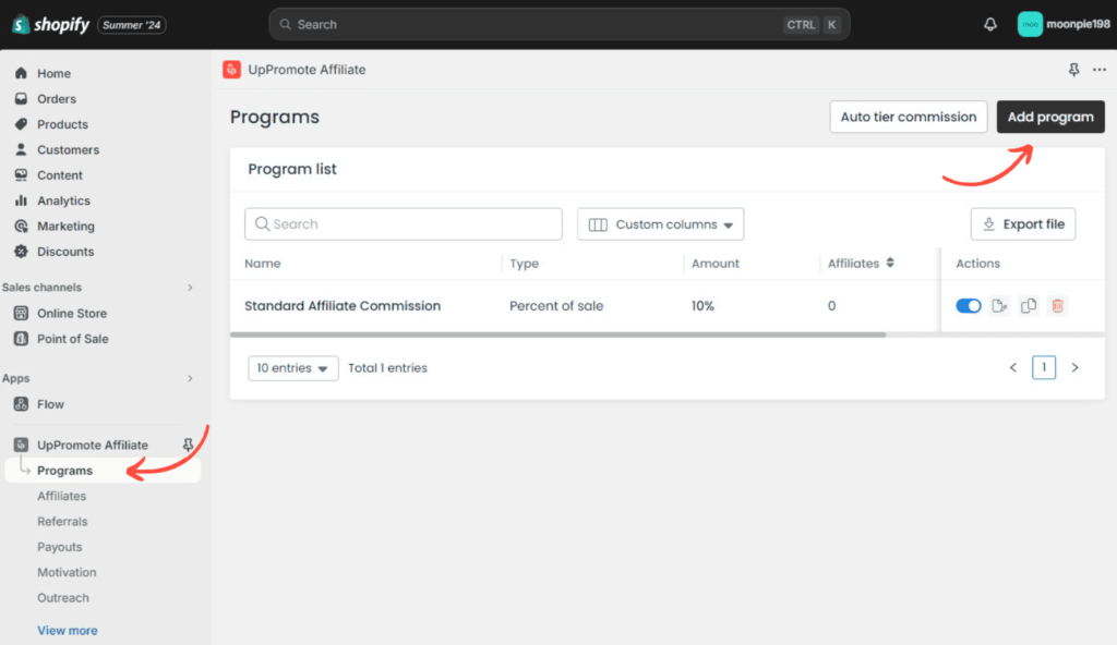 create an affiliate program 27