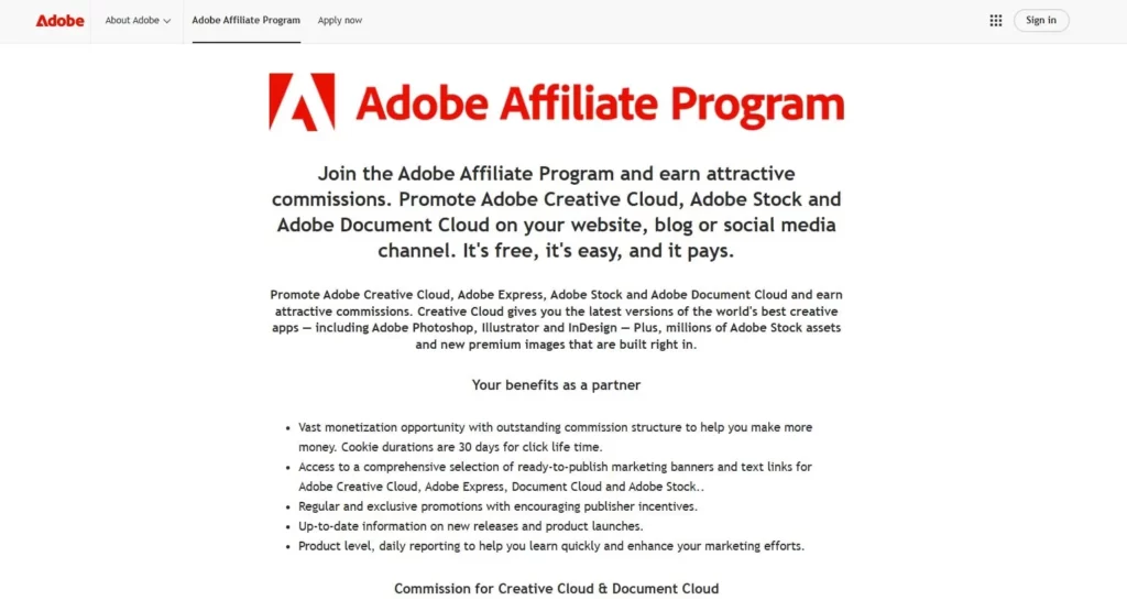 adobe affiliate program