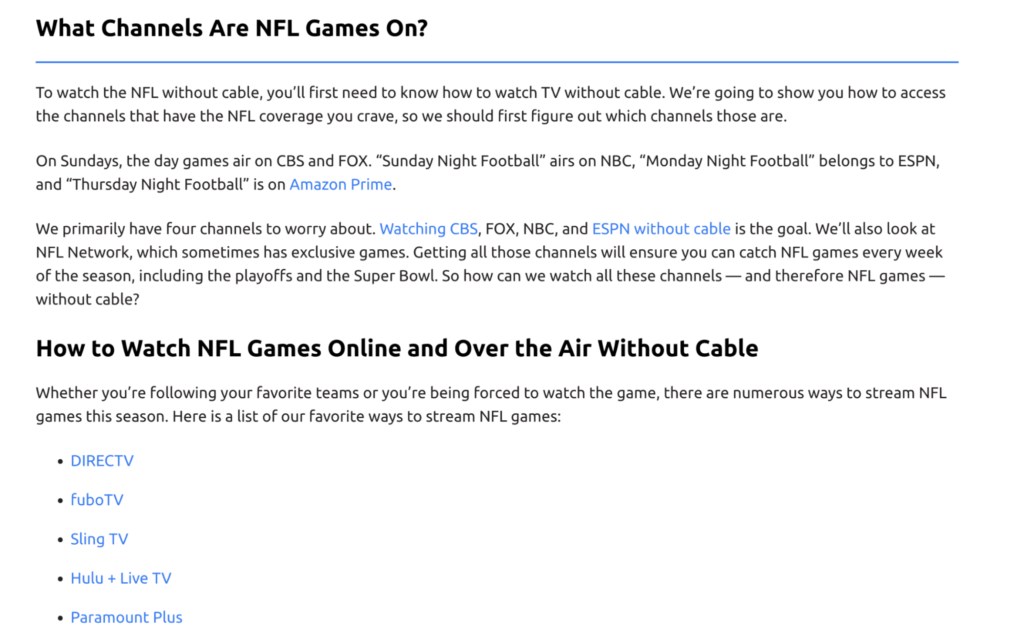 american football Affiliate Program guide