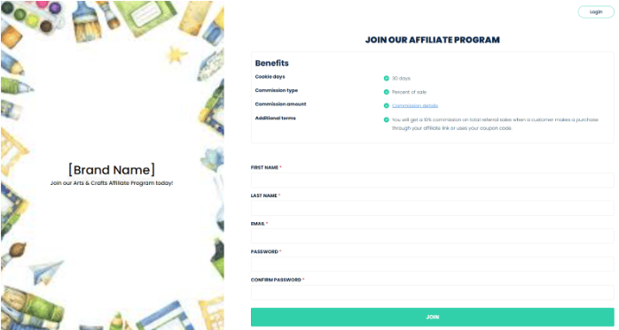 Top 28 Best Arts and Crafts Affiliate Programs for DIY Lovers in 2025 14 arts and crafts affiliate program guide