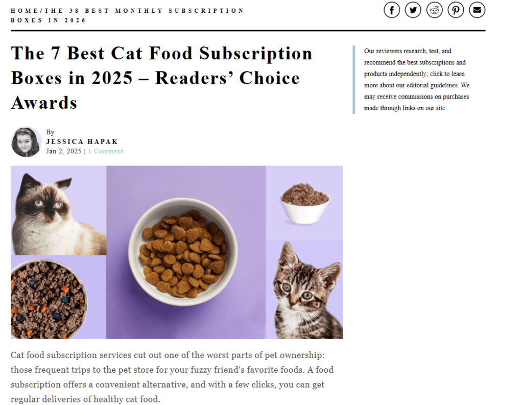 Top 33 Best Cat Affiliate Programs in 2026 (Cat Food, Furniture, Supplements, and More) 12 Cat Affiliate Program Guide
