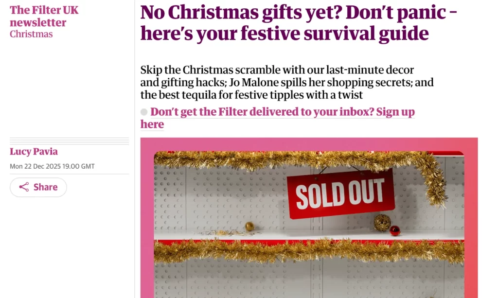 christmas affiliate program guide