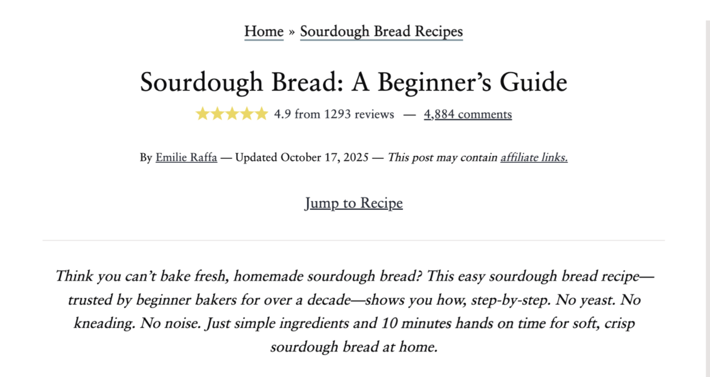 cooking affiliate program guide