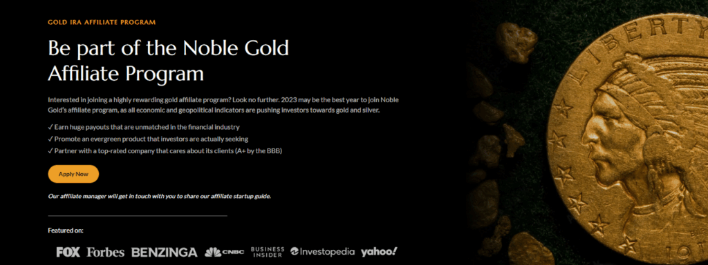 gold affiliate program