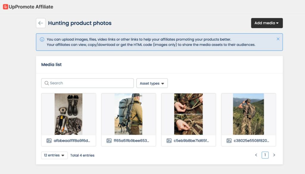 hunting affiliate program guide
