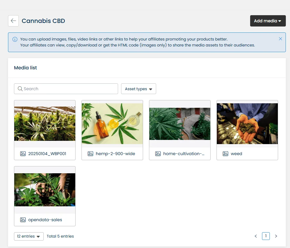 marijuana affiliate program guide
