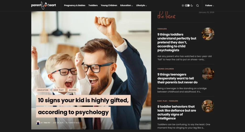parenting affiliate program guide
