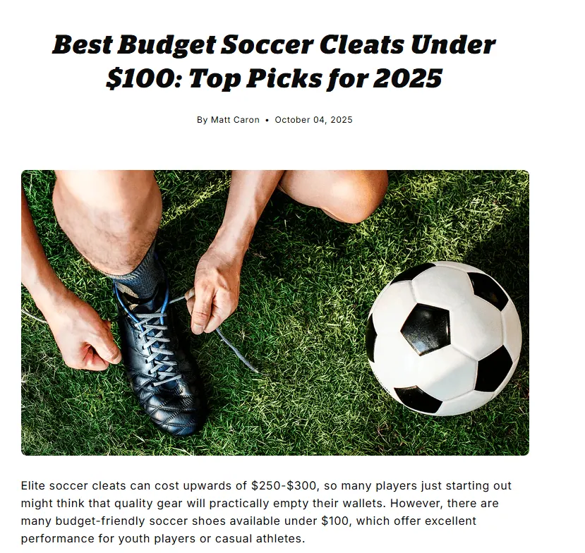 Soccer Affiliate Programs: 20 Best Options in 2026 14 Soccer Affiliate marketing Program guide