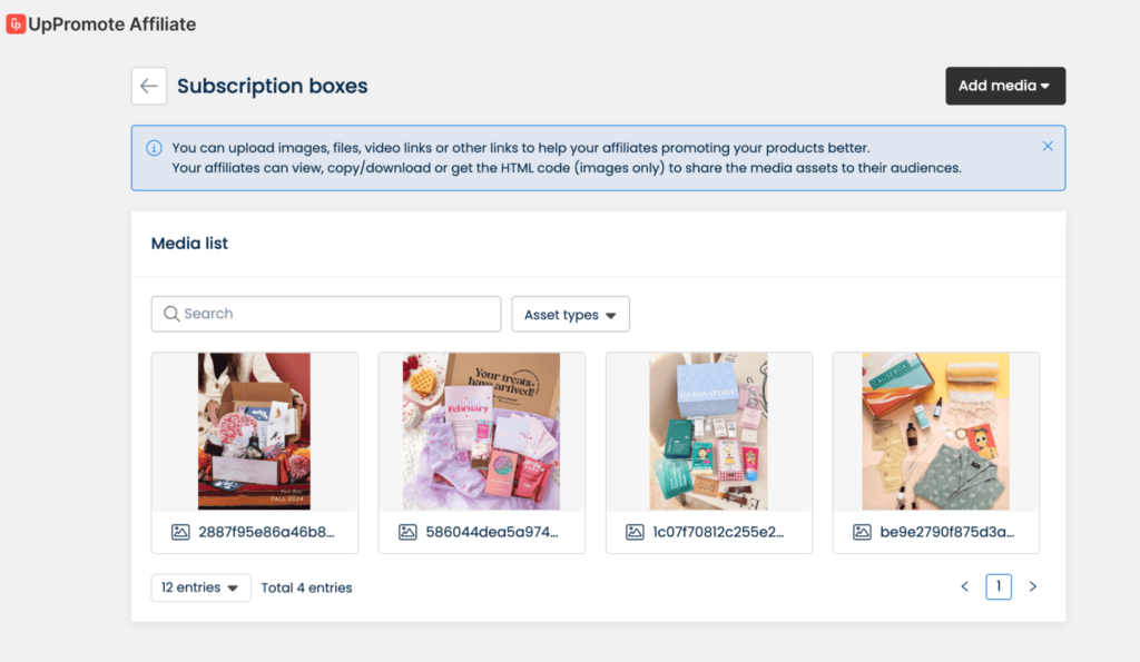 subscription box affiliate program guide
