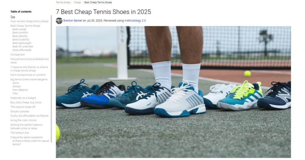 Tennis affiliate program guide