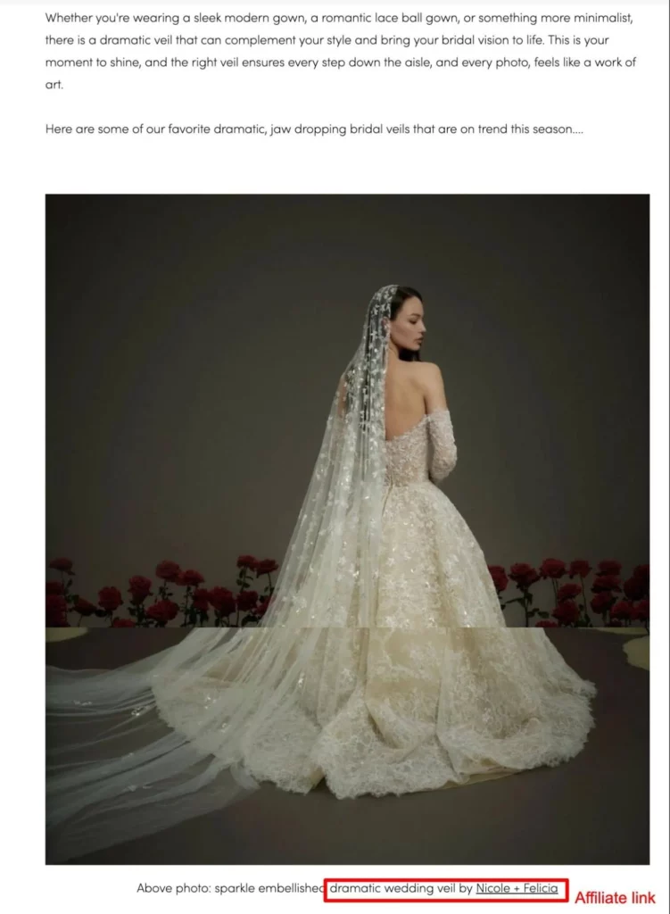 Top 16 Best Wedding Affiliate Programs for Wedding Bloggers in 2025 13 wedding affiliate program guide