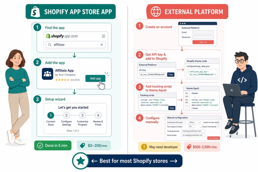 How to Integrate Your Affiliate App with Shopify