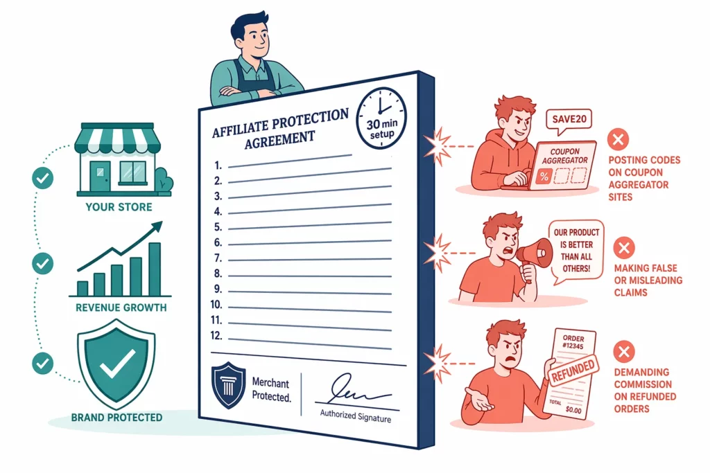 How to Write an Affiliate Program Agreement for Shopify