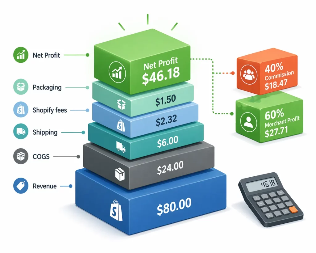 Affiliate Commission Rates on Shopify