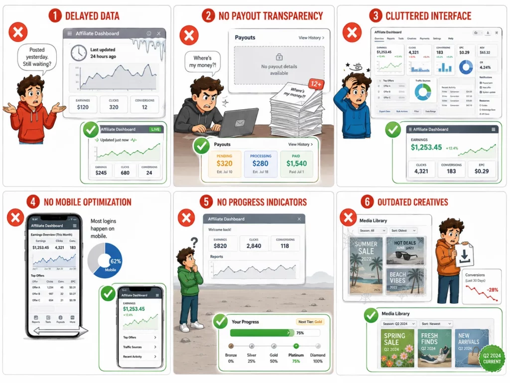 How to Create an Affiliate Dashboard Your Partners Will Love