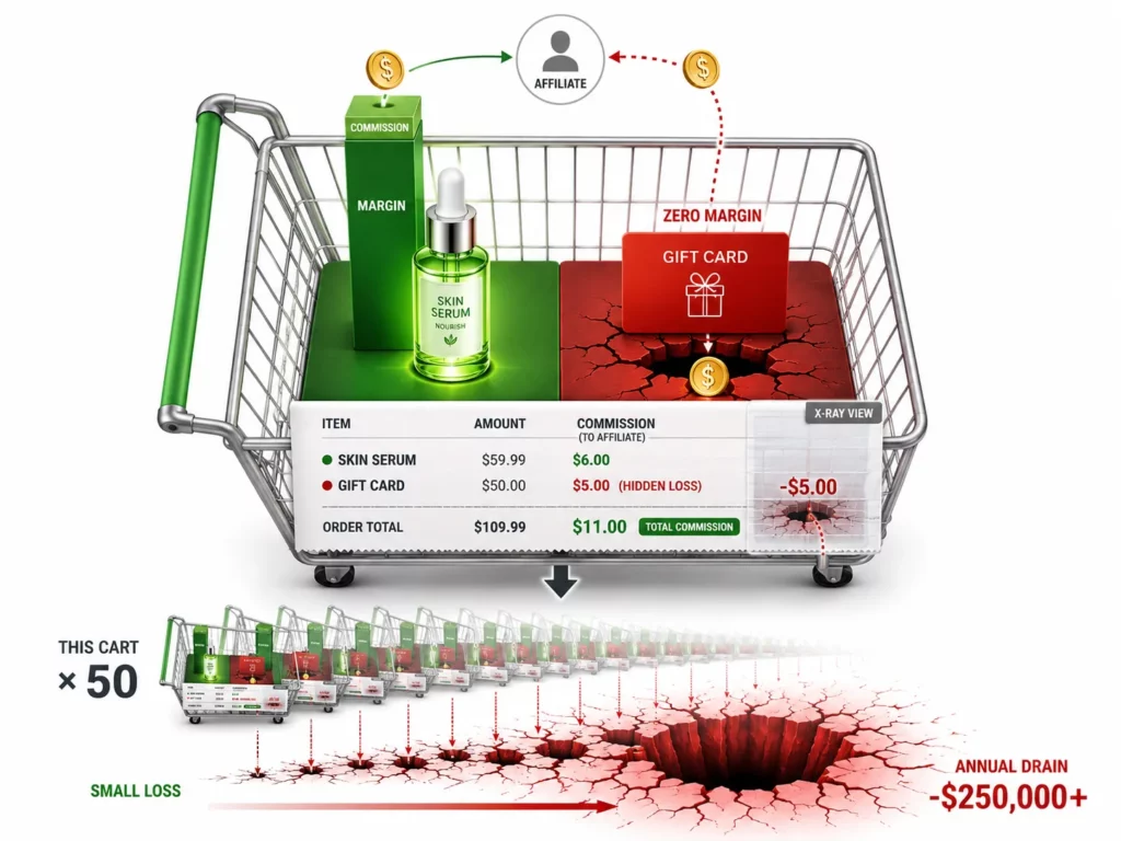 How to Exclude Products from Affiliate Commissions on Shopify [2026 Guide] 