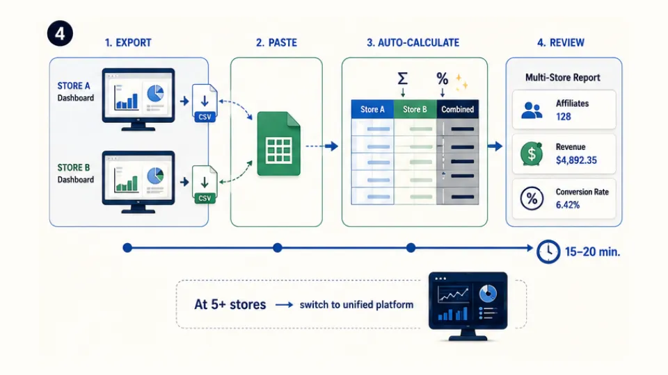 How to Manage Affiliate Programs Across Multiple Shopify Stores [2026]