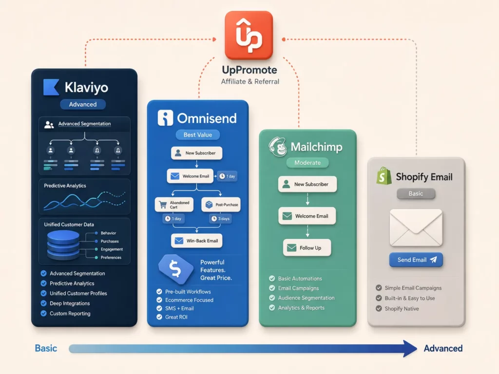 How to Integrate Your Affiliate Program with Klaviyo, Omnisend & More