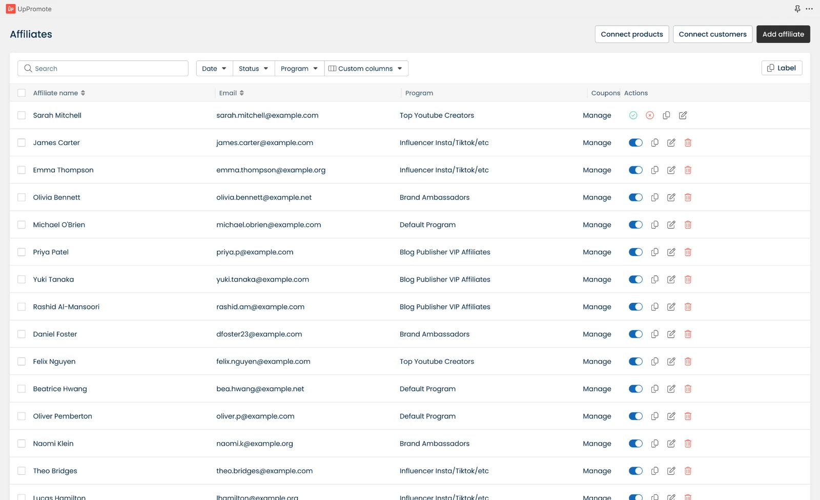 UpPromote vs. GoAffPro: Best Shopify Affiliate & Influencer Marketing App (2026) 23 UpPromote Built for Shopify versus GoAffPro multi-platform