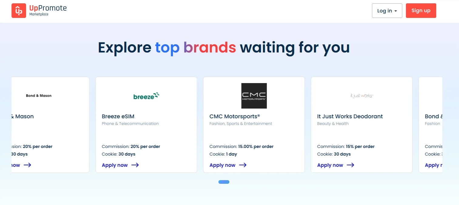 UpPromote vs. Refersion: Best Shopify Affiliate & Influencer Marketing App (2026) 17 Inbound marketplace versus outbound creator recruitment